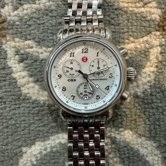 Michele CSX-36 Chronograph Mother of Pearl Dial watch